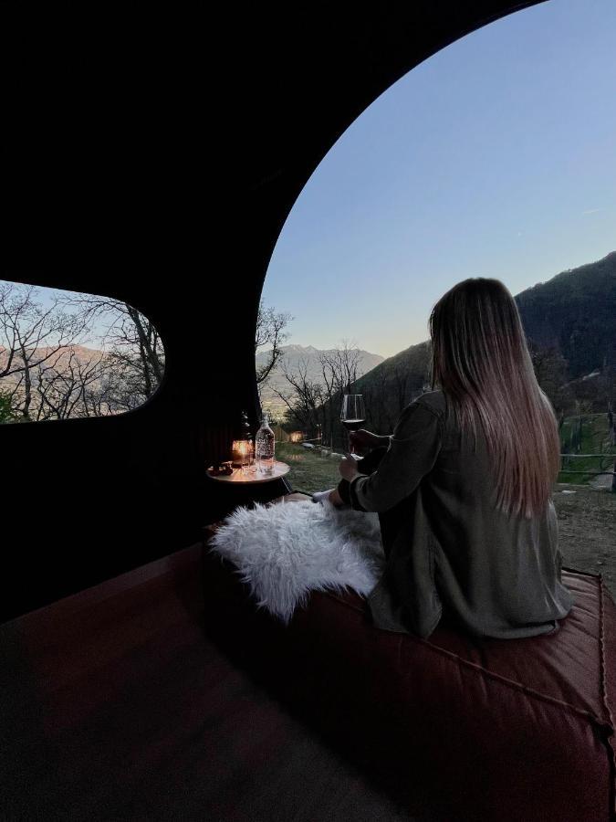 Birdbox Curzutt Hotell Monte Carasso Exteriör bild